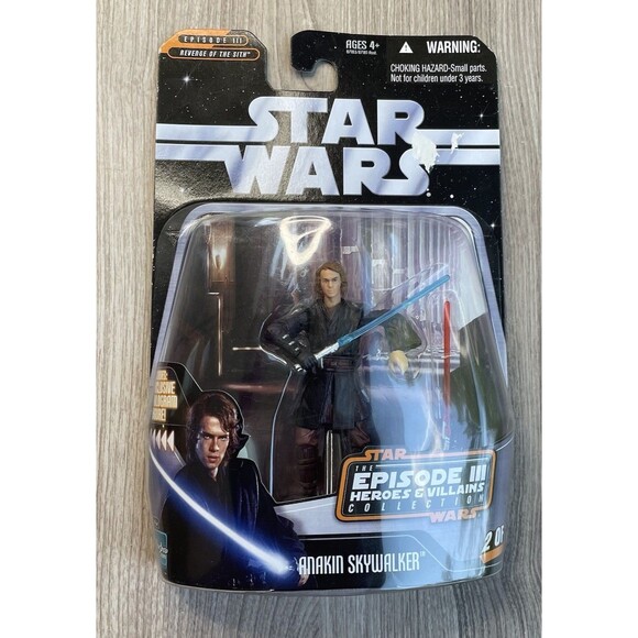 Star Wars : EP3 Revenge Of The Sith - Anakin Skywalker - Heroes & Villains #2/12 - Picture 1 of 4